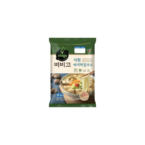CJ 비비고 시원 바지락 칼국수 2인분 642g