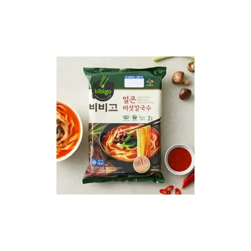 CJ 비비고 얼큰 버섯칼국수 632g